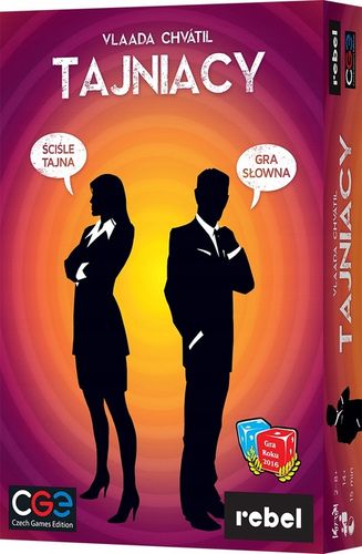 Tajniacy gra planszowa polegająca na skojarzeniach 2-8 osób, wiek 14+ na Arena.pl