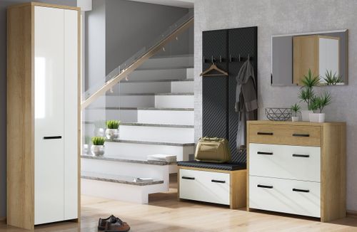 Lustro do Przedpokoju Wiszące Ścienne 55x92 Gloss na Arena.pl