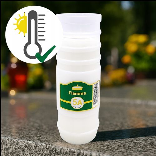 Wkłady do Zniczy Rewelacyjne na Upał Parafinowe 5dni x12 Długopalące do120h na Arena.pl