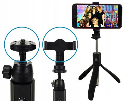 KIJEK DO SELFIE TRIPOD STATYW PILOT BLUETOOTH na Arena.pl