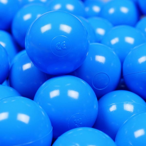 Kulki do zabawy ø7cm 25szt błękitne zdjęcie 2