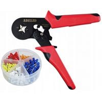 ZACISKARKA ADELID ZAPADKOWA 500SZT EN50109-1 DO KOŃCÓWEK 0,25-10MM