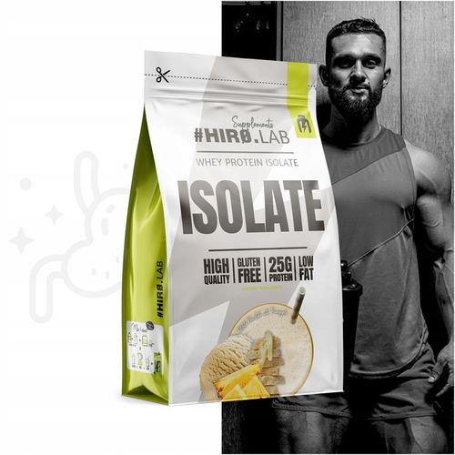 Izolat Białka BIAŁKO 700 g WPI ISO Whey Protein Isolate Ananas Hiro na Arena.pl