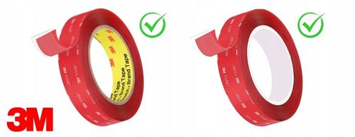 3M GPT-020 TAŚMA DWUSTRONNA CIENKA MOCNA GR.0,2 PRZEŹROCZYSTA 12MMX50M na Arena.pl