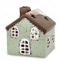 Dekoracja Domek Na T-Light Kamieniczka Figurka 13x11,5x11 cm