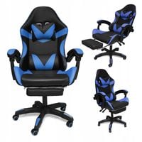 Fotel Gamingowy Biurowy Obrotowy Kubełkowy Krzesło Obrotowe dla Gracza