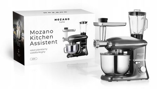 NOWY ROBOT KUCHENNY PLANETARNY MASZYNKA DO MIĘSA MIKSER BLENDER 2300W 6,2l na Arena.pl