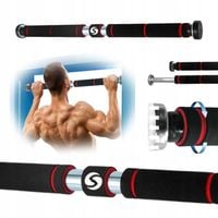 SPORTASTISCH DRĄŻEK DO PODCIĄGANIA ĆWICZEŃ ROZPOROWY REGULOWANY 63 - 100 cm