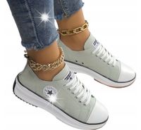 FASSION CLASSIC TRAMPKI DAMSKIE OLIWKOWE ROZMIAR 38