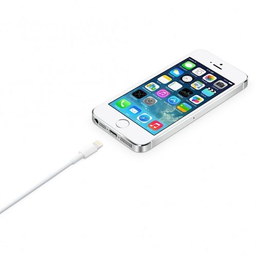 apple oryginalny kabel przewód do iphone usb-a - lightning 2m biały na Arena.pl