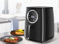 2 x FRYTKOWNICA BEZTŁUSZCZOWA air fryer 4.2L MOC 1400W ODIN
