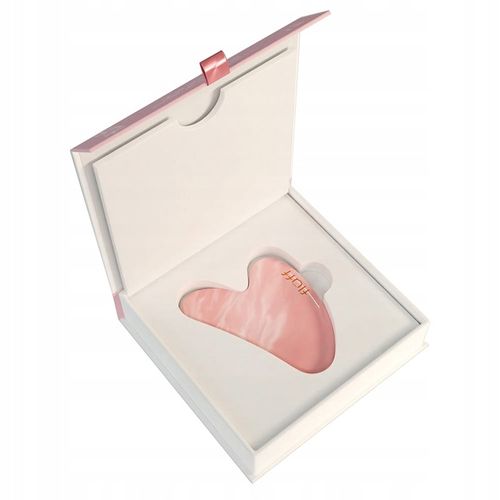 Fluff Kamień Gua Sha do masażu twarzy różowy na Arena.pl
