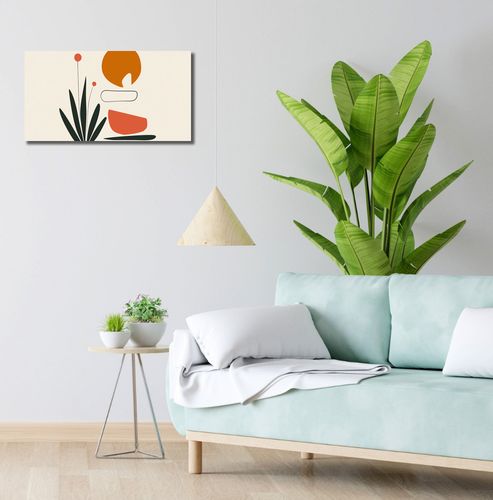 Obraz 60x30cm Abstrakcyjny Zen na Arena.pl