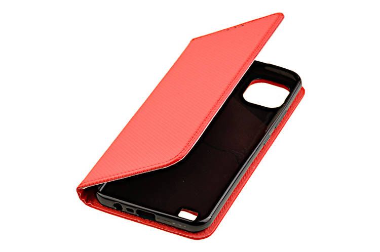Etui Smart do Realme C11 2021 / C20 czerwony zdjęcie 1