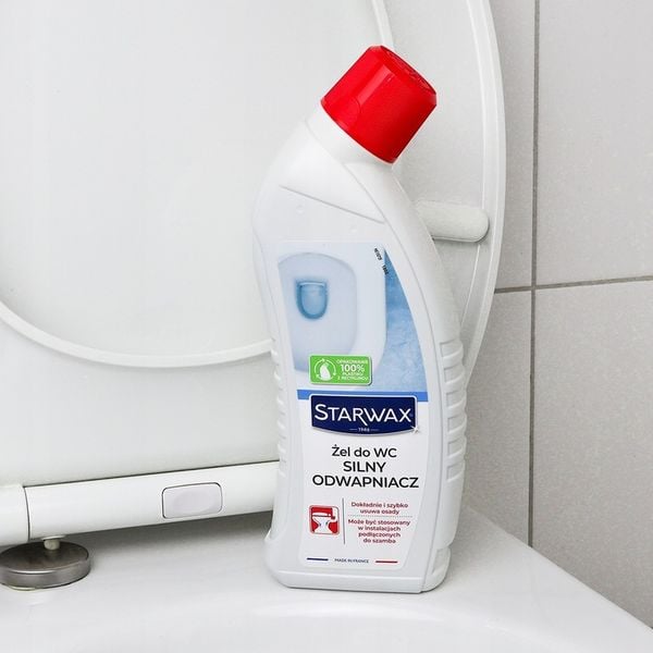 ŻEL DO WC PŁYN SILNY ODWAPNIACZ DO WC STARWAX 43390 USUWA KAMIEŃ zdjęcie 6