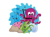 40X40CM ZEGAR OŚMIORNICA RAFIE OBRAZ