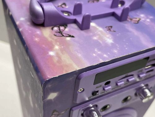 Głośnik przenośny Dynasonic Bluetooth FM AUX USB + Mikrofon na Arena.pl