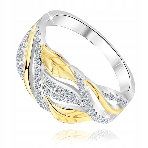 Srebrny Pierścionek RODOWANY SREBRO 925 PREZENT zdjęcie 4