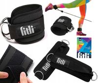 OPASKI TRENINGOWE NA KOSTKĘ KOSTKI SIŁOWNIĘ DO WYCIĄGU ATLASU ZESTAW 2 SZT