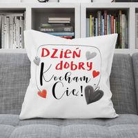 ZESTAW Prezent Walentynki WALENTYNKOWY Dla Niej Dla Niego KUBEK PODUSZKA