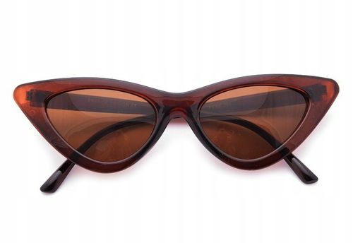 Okulary KOCIE OCZY Przeciwsłoneczne BRĄZ HIT2018 na Arena.pl