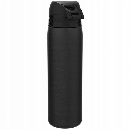 Czarny bidon na wodę elegancki i sportowy do biura na siłownię ION8 0,6 l na Arena.pl