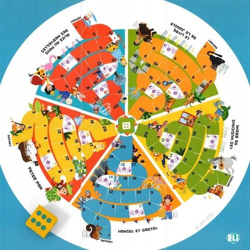 Gra językowa Francuski Jeu de fables na Arena.pl