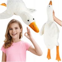 MASKOTKA PODUSZKA PLUSZAK GĘŚ PLUSZOWA XXL 90cm