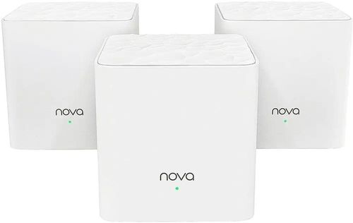 Zestaw WiFi Mesh Tenda Nova MW3 3-pack 2.4Ghz 5GHz AC1200 pokrycie 300 m2 na Arena.pl