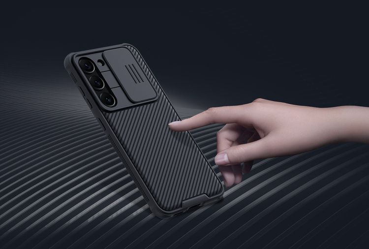 Etui Nillkin CamShield PRO Case do Samsung Galaxy S23+ / S23 Plus niebieski zdjęcie 4