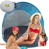Namiot plażowy samorozkładający na plażę parawan ochrona UV duży ogrodowy