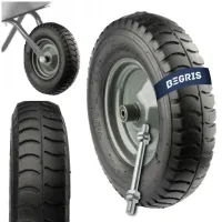 KOŁO KÓŁKO DO TACZKI TACZEK 4.00-8 400-8 400x8 8PR MOCNE Z DĘTKĄ