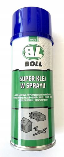 400ml Klej w sprayu BOLL do Tkanin Tapicerki drzwiowej Boczków na Arena.pl