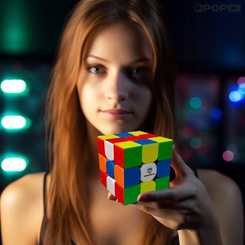 PROFESJONALNA KOSTKA 3x3 MAGNETYCZNA GAN MONSTER GO + PODSTAWKA + ALGORYTMY na Arena.pl