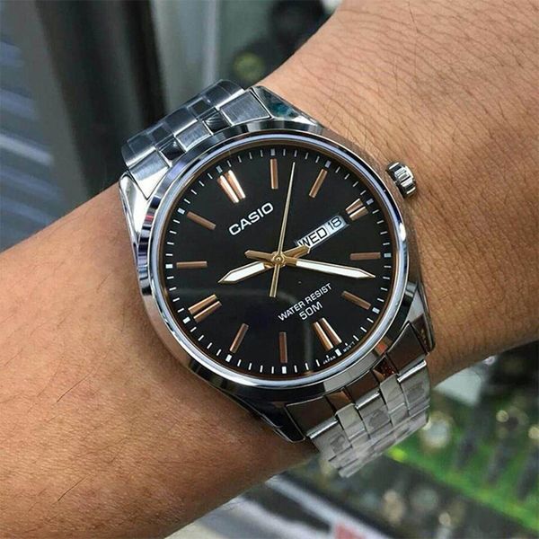 ZEGAREK MĘSKI CASIO MTP-1335D 1A2VDF (zd026b) + BOX zdjęcie 5