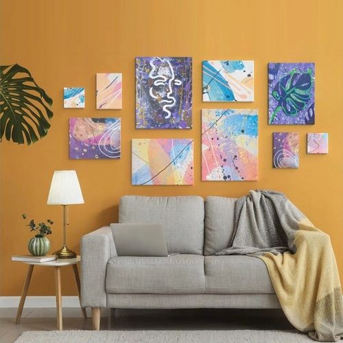 PŁÓTNO MALARSKIE 55x75cm PODOBRAZIE DO MALOWANIA NA DREWNIANYM BLEJTRAMIE na Arena.pl