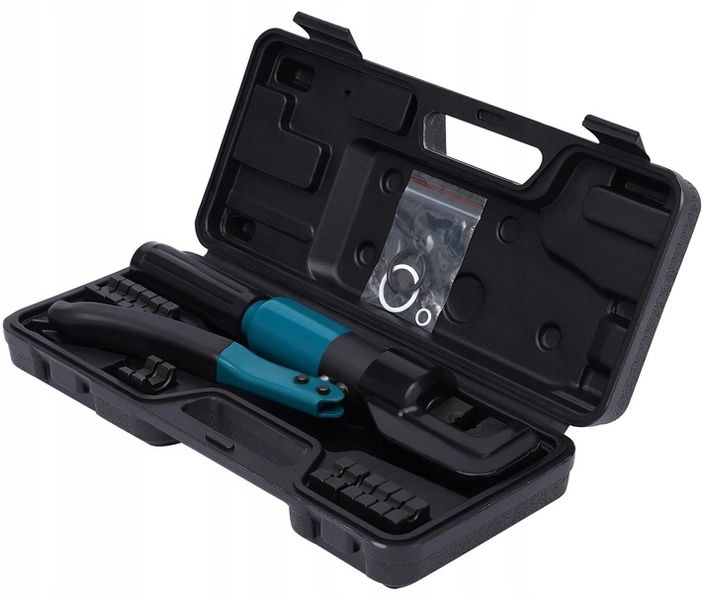 ZACISKARKA HYDRAULICZNA PRASKA DO KABLI PRZEWODÓW MATRYCE 4-70 MM zdjęcie 2