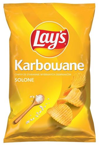 Lay's Max Chipsy ziemniaczane karbowane solone 120 g na Arena.pl