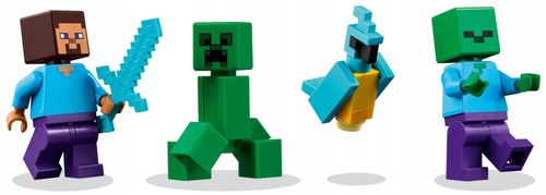 21275 - lego minecraft - dom tnt w dżungli na Arena.pl