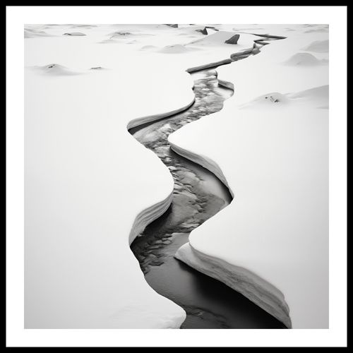 Plakat 50x50cm Szczeliny Mrozu na Arena.pl