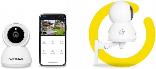 BEZPRZEWODOWA KAMERA IP MONITORINGU OBROTOWA WIFI FULLHD MIKROFON GŁOŚNIK na Arena.pl