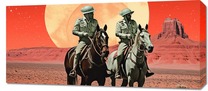 Obraz 90x40cm Patrol Kosmiczny zdjęcie 1