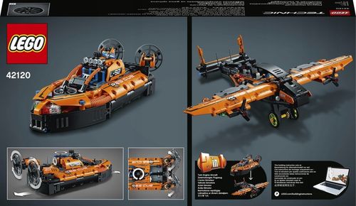 LEGO TECHNIC Poduszkowiec ratowniczy 42120 + GRATIS List do Mikołaja! na Arena.pl