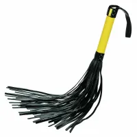 calexotics boundless flogger ręczny z uchwytem, wegańska skora 69cm
