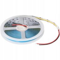 TAŚMA LED COB 12V 5m ROLKI NEON PASEK LINIA 900lm/m 10W/m CIEPŁA 3000K