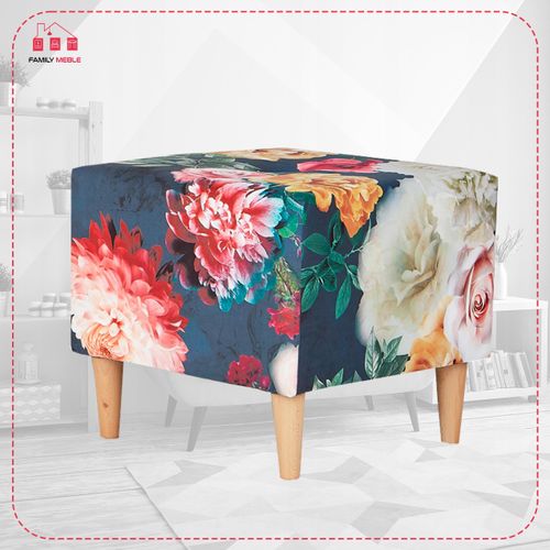 Pufa puf podnóżek siedzisko Ari Print na Arena.pl