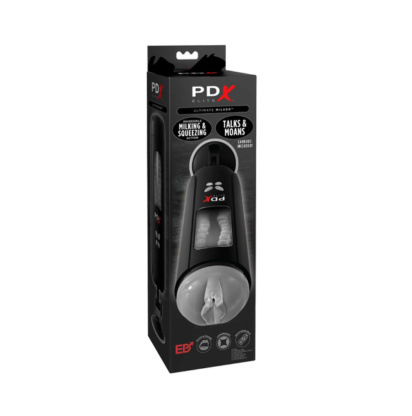 Masturbator Pipedream PDX Elite Ultimate Milker Clear zdjęcie 1