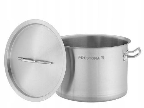 GARNEK INDUKCJA NIERDZEWNY 9 L SREDNI 250 mm TROJWARSTWOWE DNO PRESTONA na Arena.pl