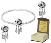 Bransoleta 18cm do CHARMS + GRATIS DEDYKACJA B139