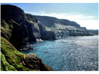 100 70CM OBRAZ PŁÓTNO CARRICK-A-REDE KLIF PŁÓTNO RAMA